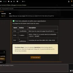Vous pouvez continuer pendant qu'il analyse vos documents