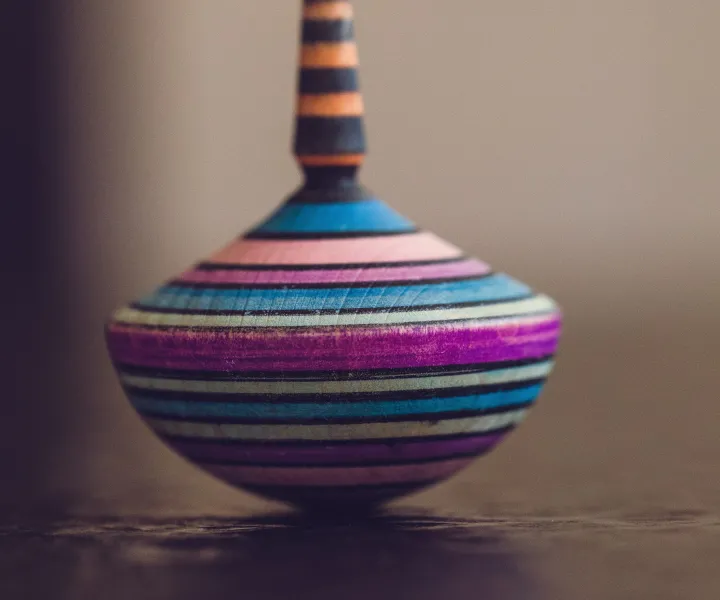 toupie, rien de plus zen!
